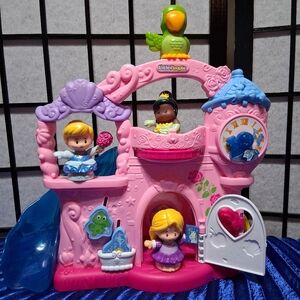 Princess Castle Playset - Pink and Blue